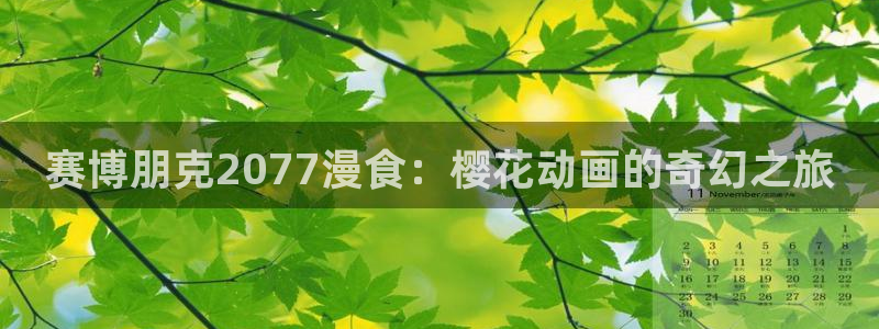 动漫天堂下载：赛博朋克2077漫食：樱花动画的奇幻之旅